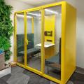 Office at Ocean Financial Centre | Product Seen: [Lull Meeting Pod - Talk & Twilight Sofa]